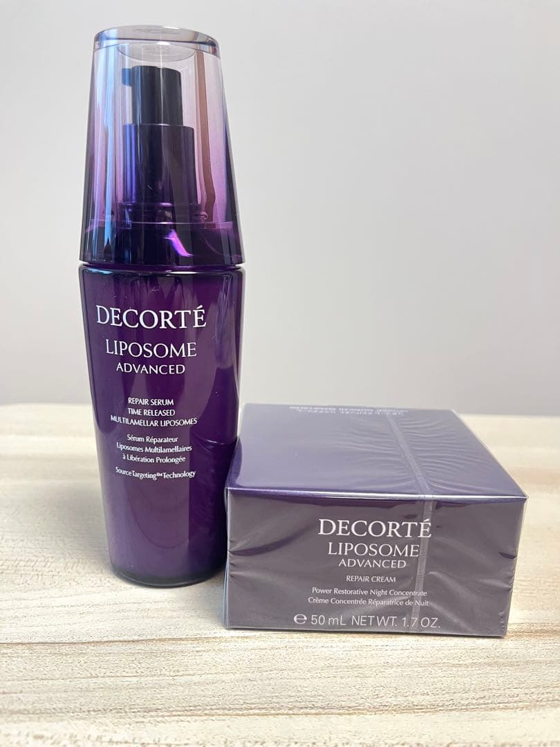 DECORTE リポソーム アドバンストリペアセラム100ml&クリーム50ml
