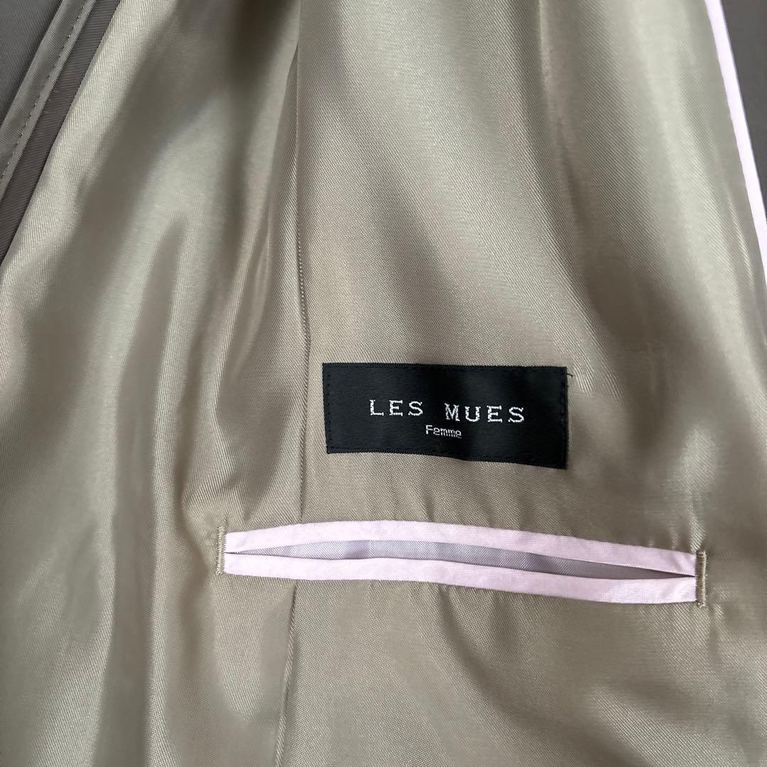 上下セットアップAOKI Oggiコラボ ダブルクロス ノーカラージャケット