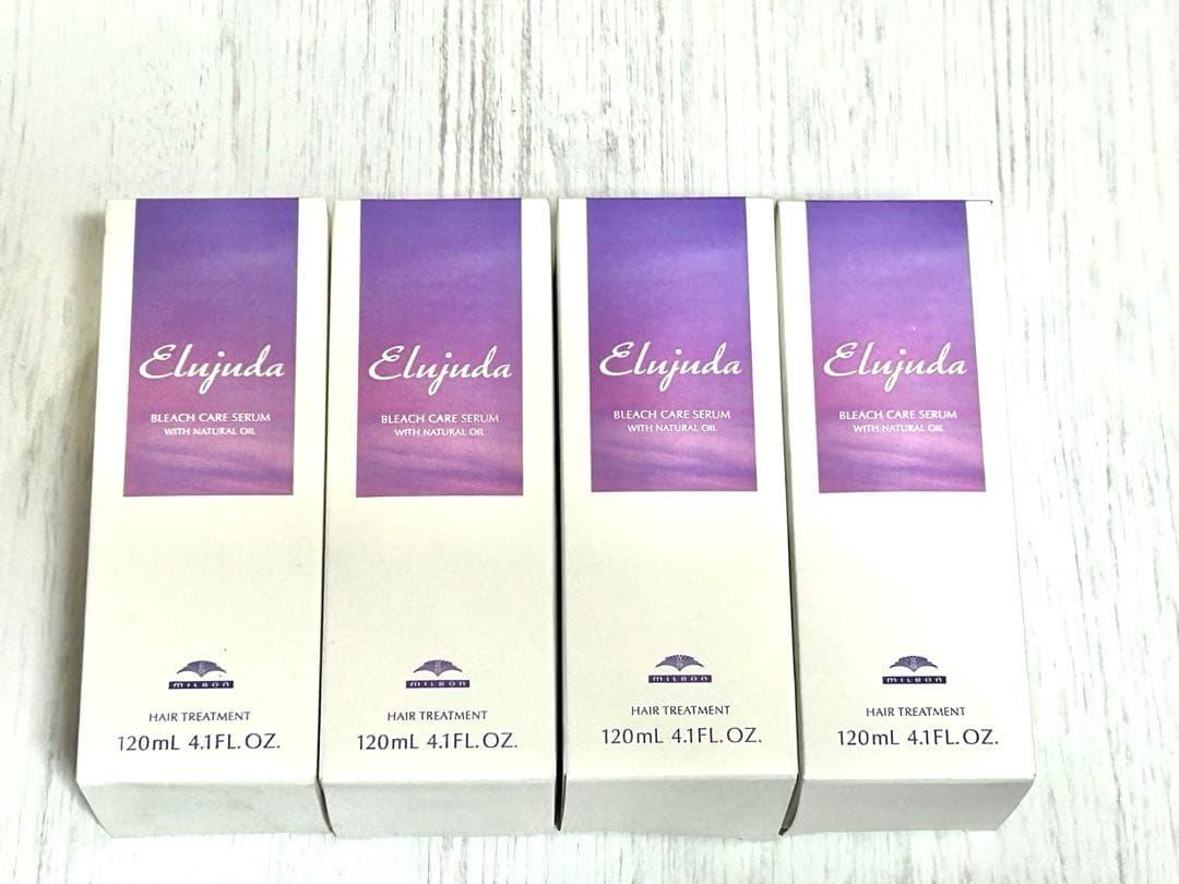 ミルボンEljyda エルジューダブリーチケアセラム 120ml 4本セット Elujuda（エルジューダ） 4個セット ミルボン ブリーチケア セラム
