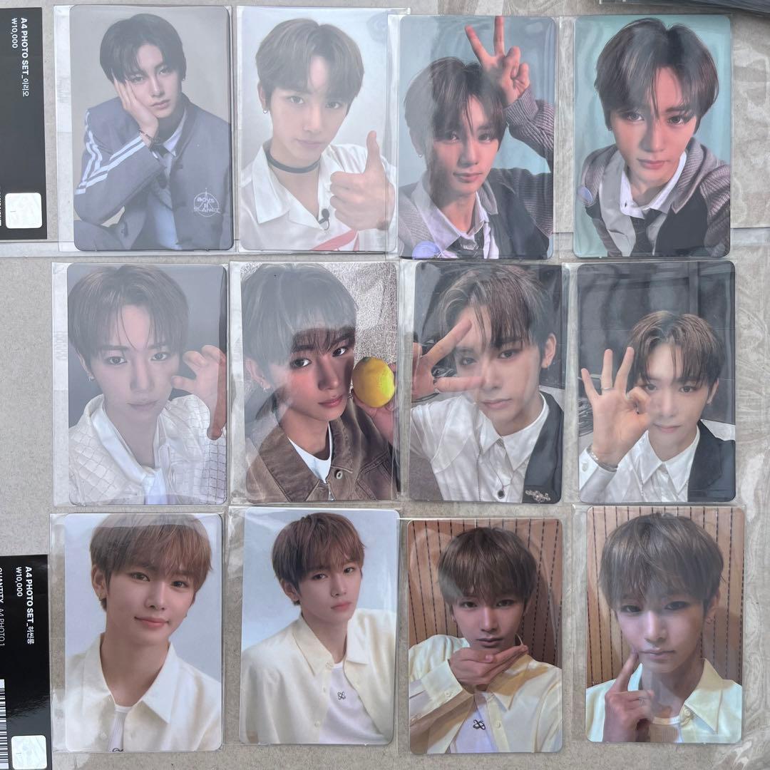 ボイプラ アーカイブ展 韓国 アンシン トレカ 12枚セット コンプ アンシン ボイプラ2 アーカイブ展 上海トレカ week2 10枚コンプセット