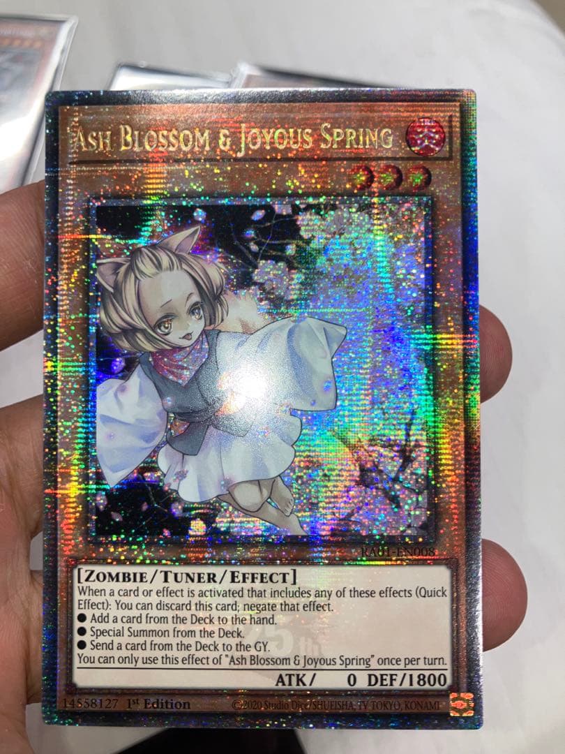 【遊戯王】灰流うらら　英語　EU版　25th