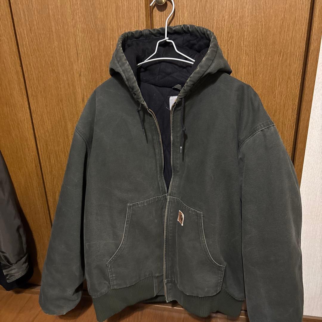 Carhartt ダックパーカー カーキ
