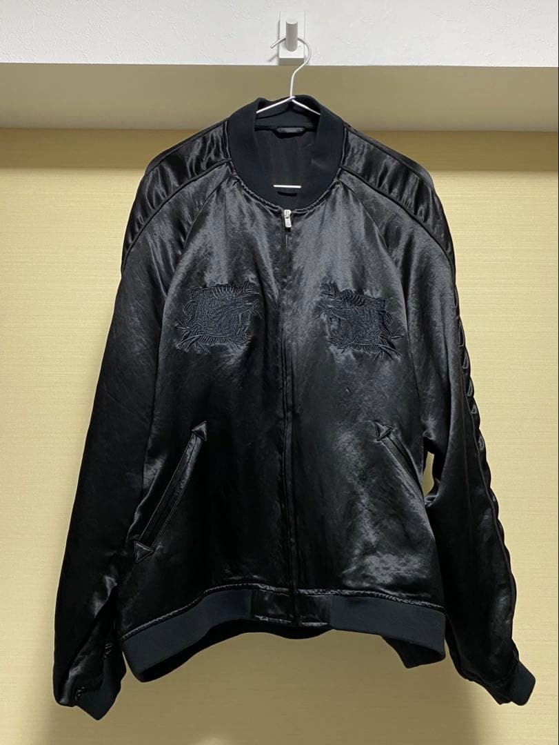 MBブラック虎刺繍スカジャン