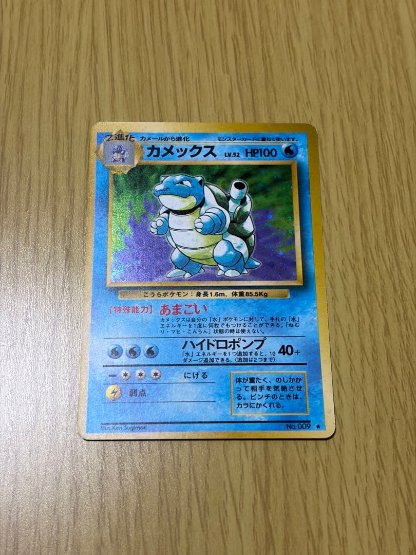 美品✨旧裏カメックス