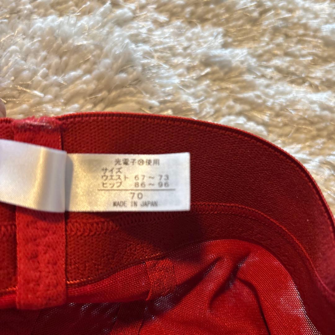 グラントイーワンズ LA LA ララレッド70ハイウエストガードル