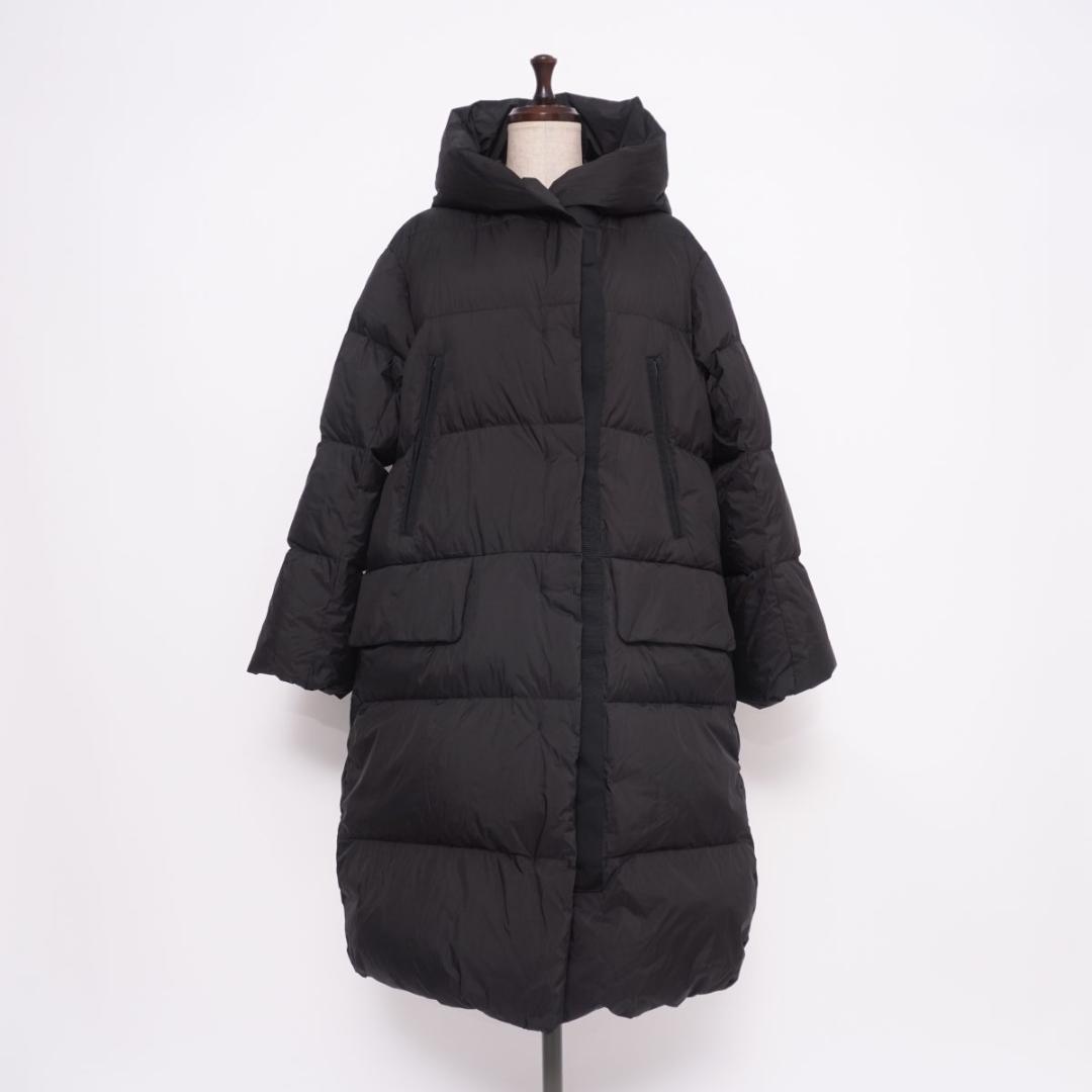 UNIQLO +J ウルトラライトダウンロングコート 黒 サイズL*KD474