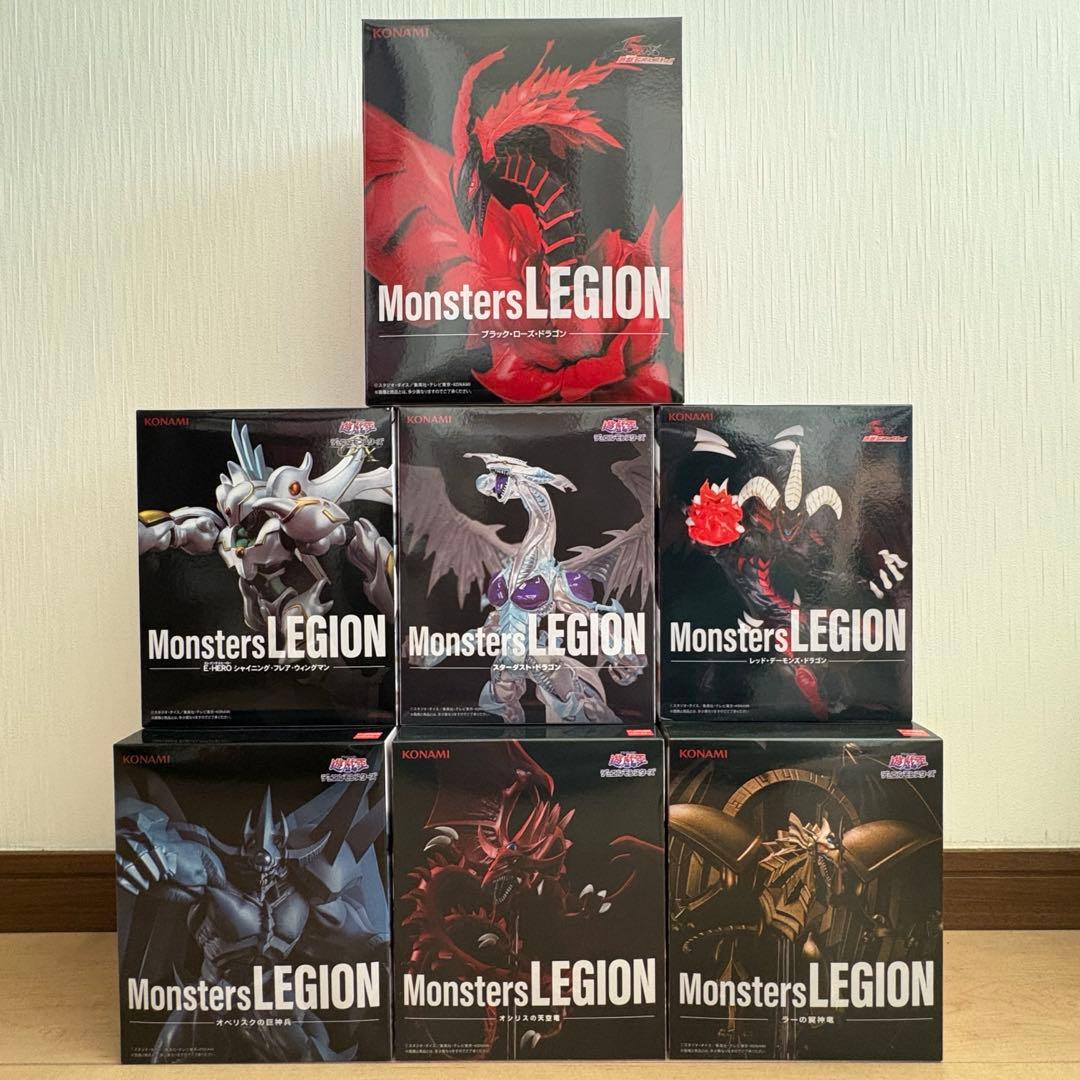 【新品未開封】Monsters LEGION 7体セット 遊戯王