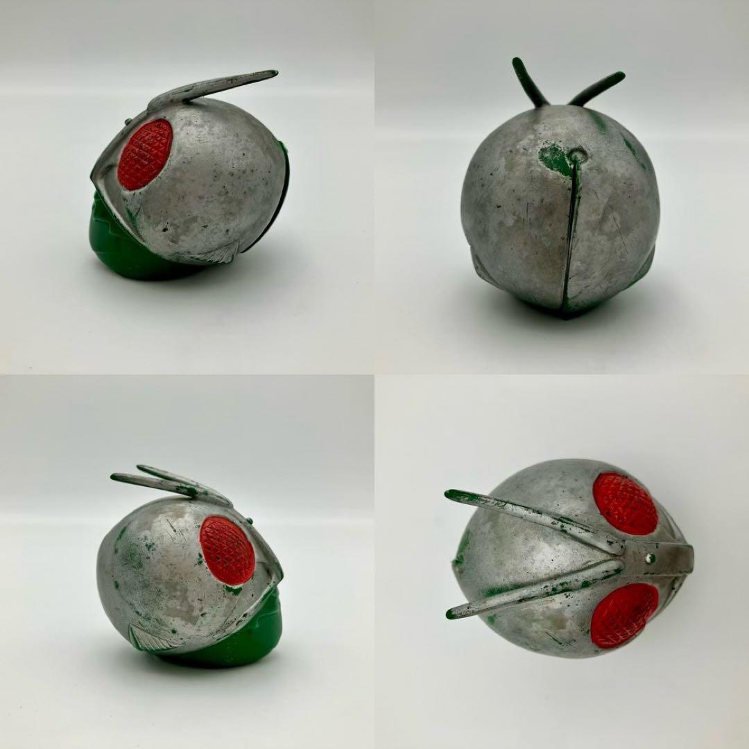 旧バンダイ 仮面ライダー 面取れ ソフビ フィギュア マフラー・ブーツ欠品