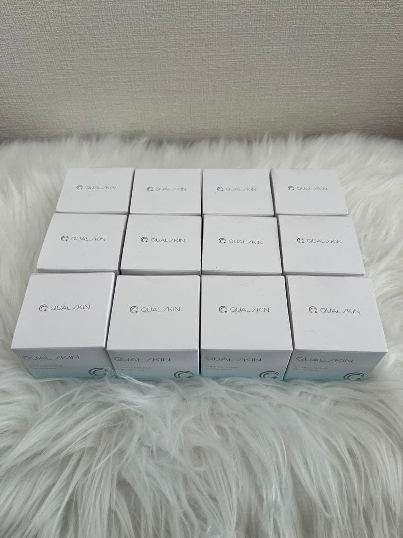 【新品未使用】ＱＵＡＬ ＳＫＩＮ スクラブ洗顔 12個セット