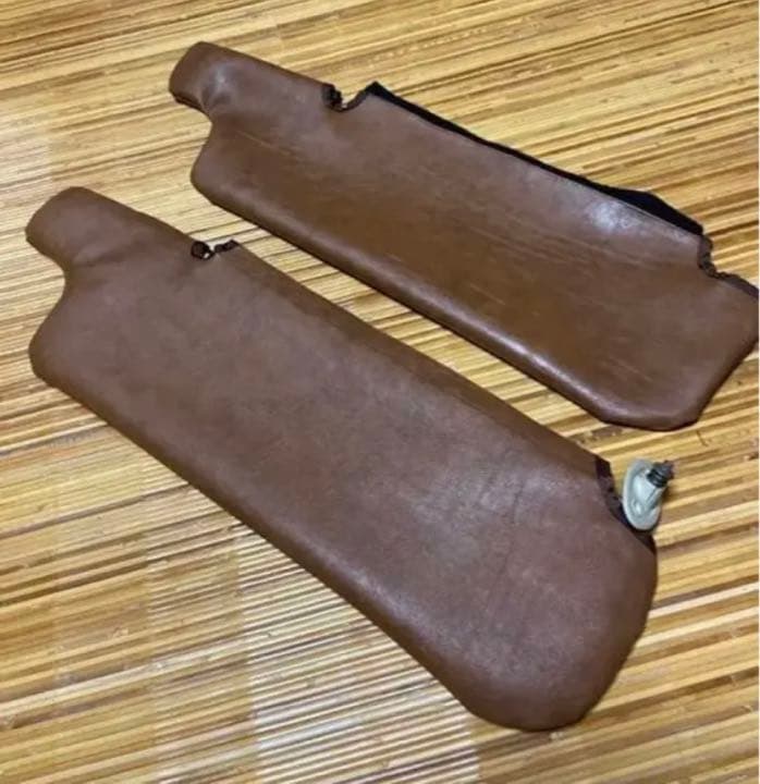 ケイタロウ様　78プラド　ブラウン　サンバイザー　カバー　左右セット