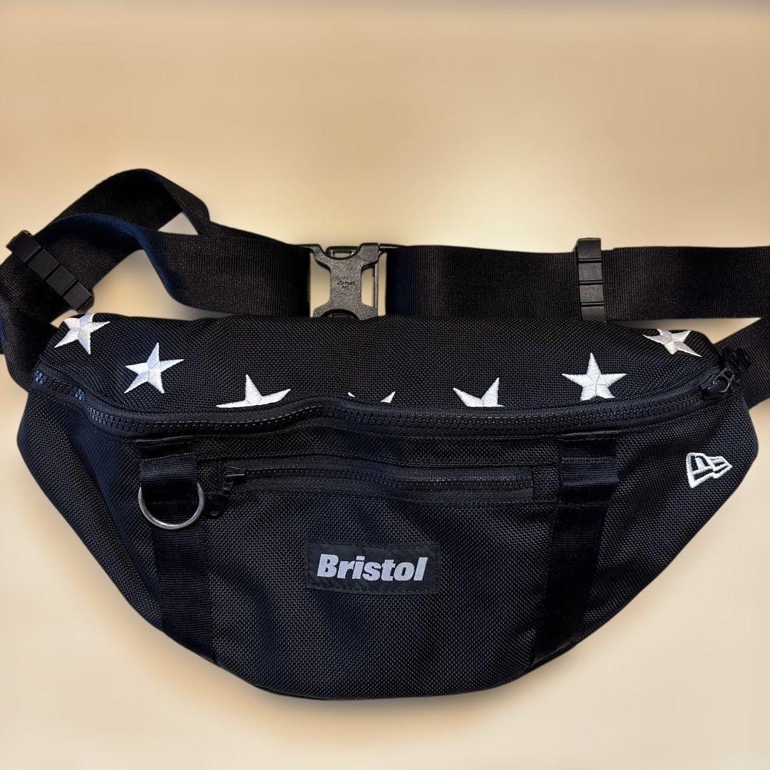 【レア】ブリストル×ニューエラ コラボ ボディバッグ ショルダーバッグ 星柄 黒