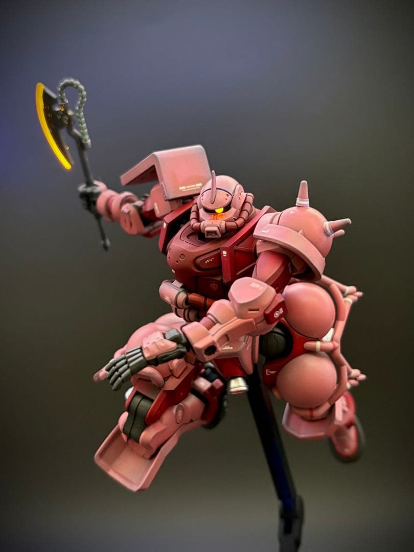 wata0130 様専用HG シャア専用ザク(GQ)塗装済み完成 - メルカリ