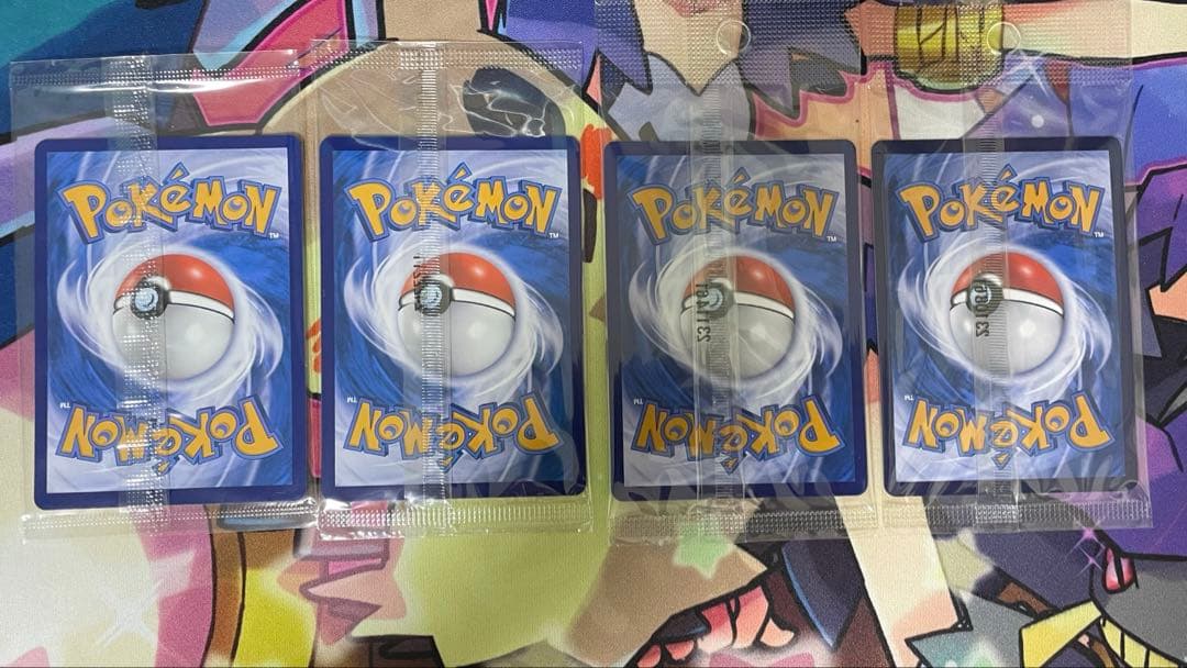 バティックシャツのピカチュウ 未開封 4枚セット