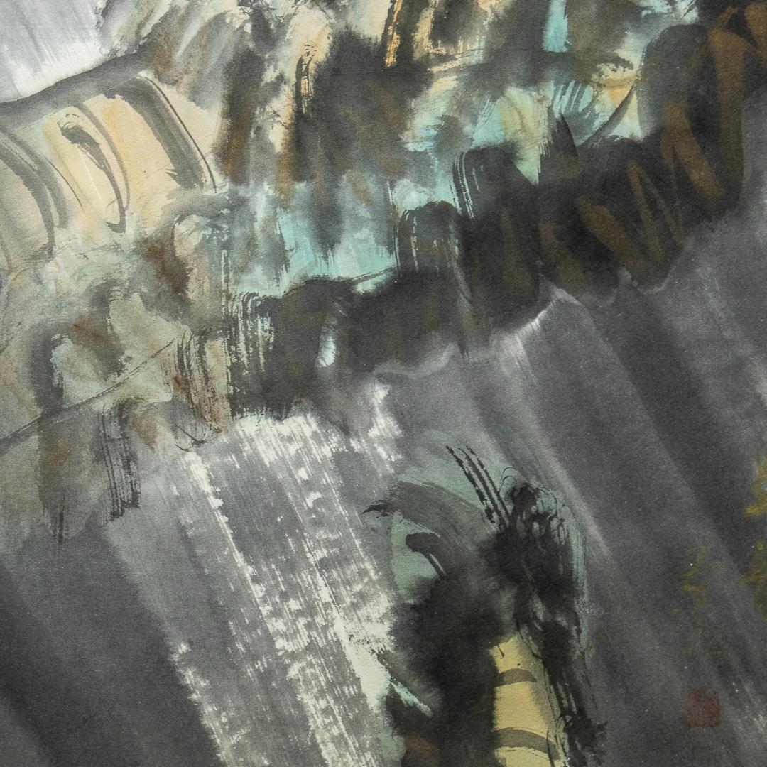 掛軸-1246 小林五浪 龍 共箱 太巻 二重箱 - メルカリ