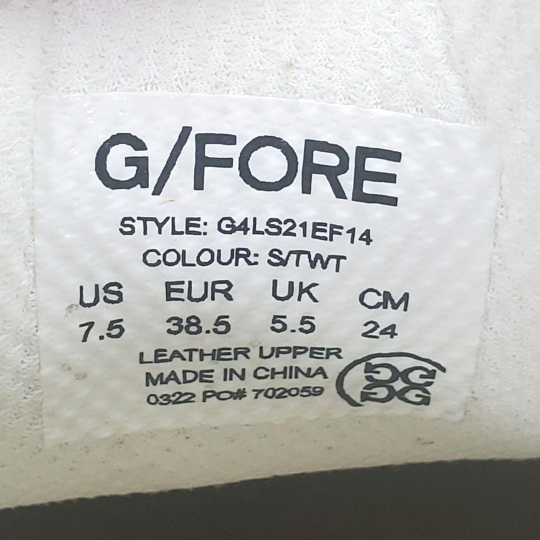 G/FORE キルティ ディスラプター ゴルフシューズ 24cm スパイクレス