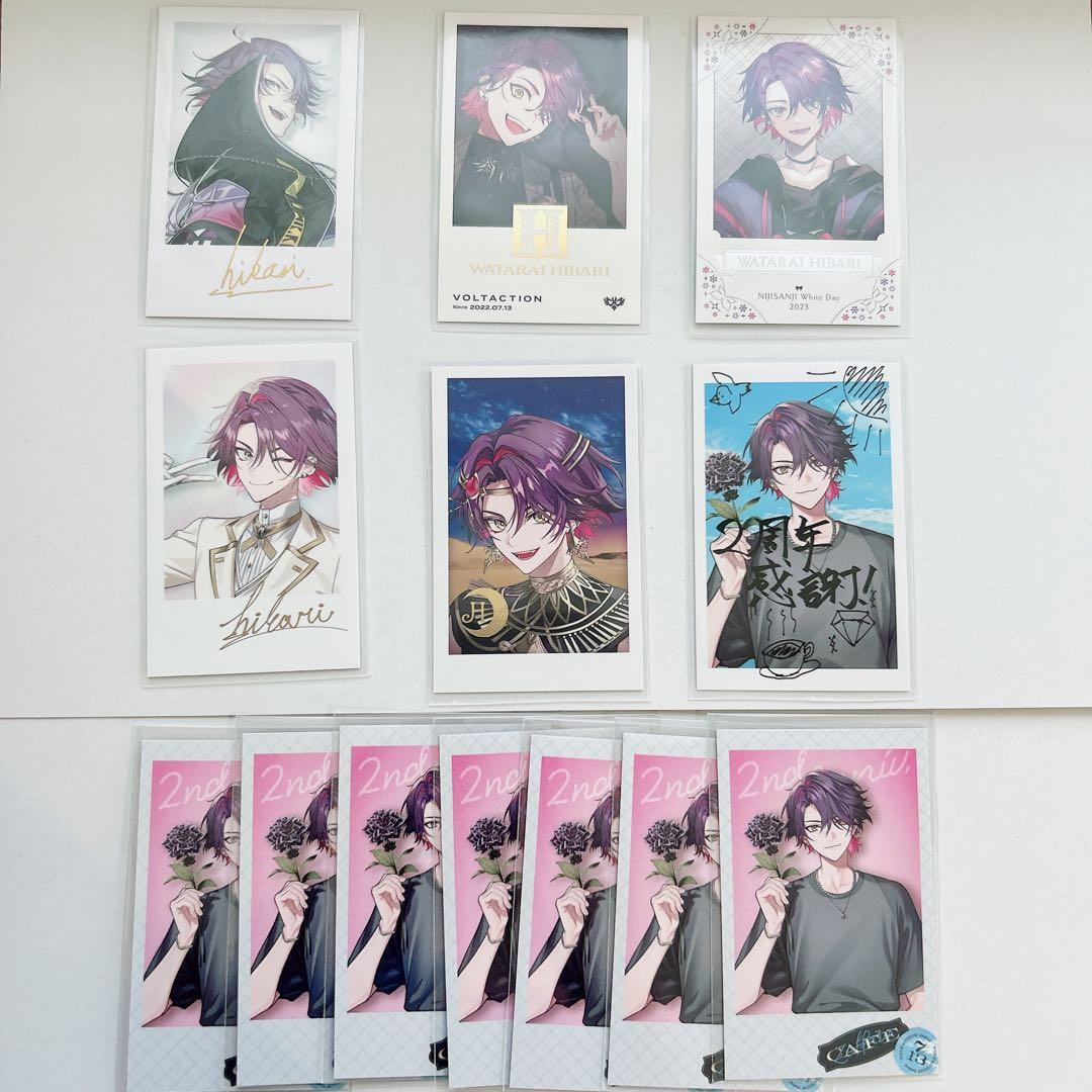 にじさんじ 渡会雲雀 チェキ - メルカリ