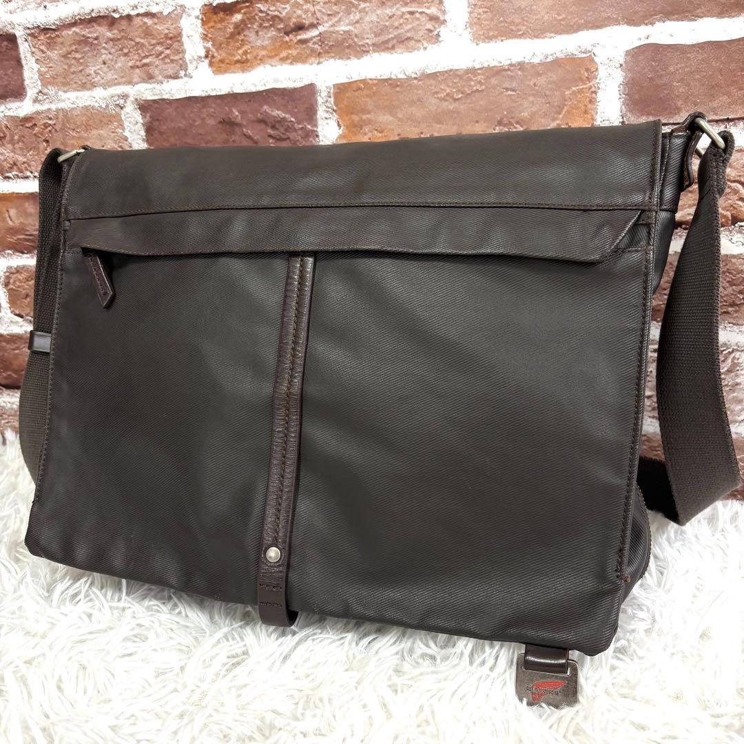 ✨希少✨REDWING レッドウィング ショルダーバッグ ビンテージ 本革　茶