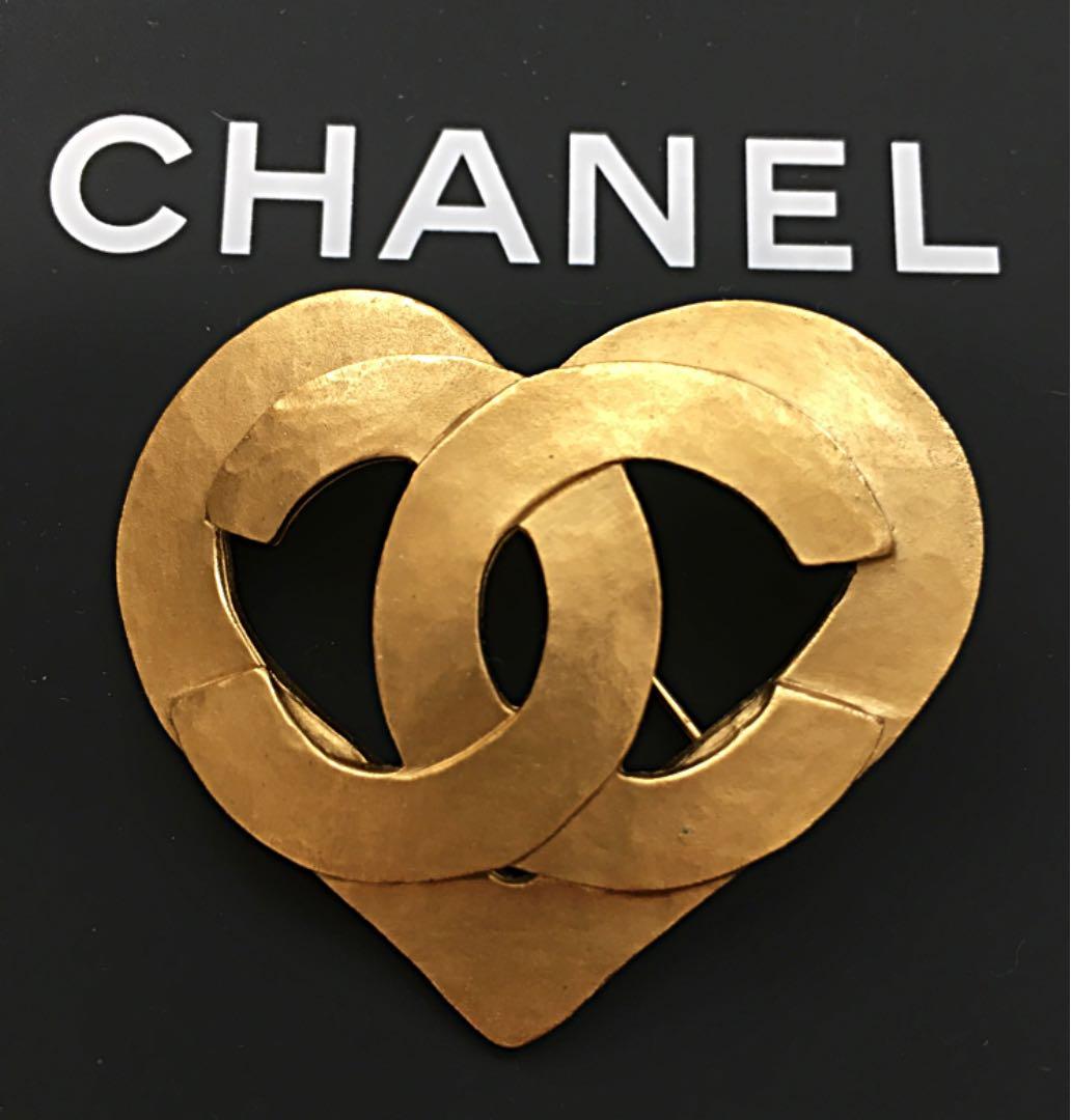 CHANEL シャネル ブローチ ハート