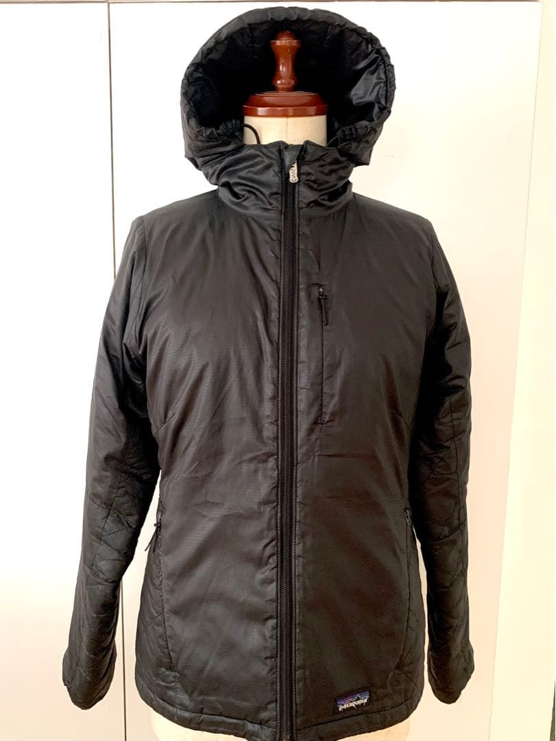 パタゴニア フード ダウンジャケット 黒 WOMEN'S XS - メルカリ