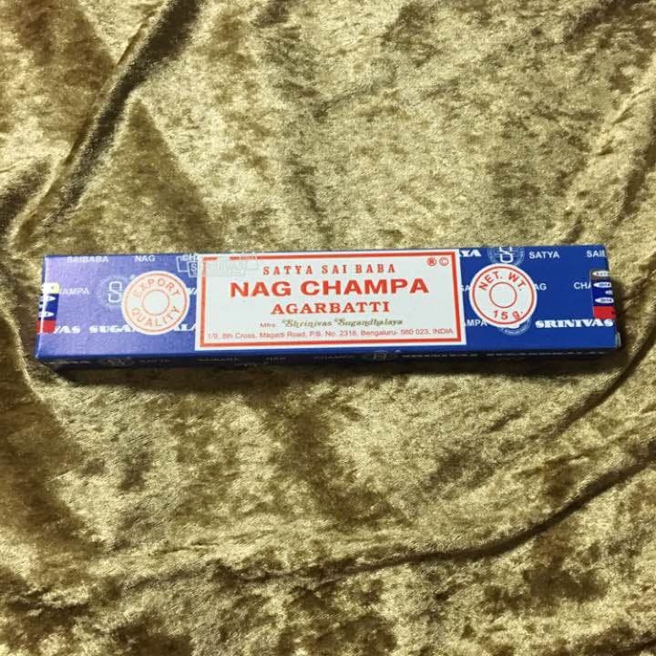 お香 Supreme Incense Nag Champa Satya Nag Champa ナグチャンパ 15g インセンス スティック 線香 竹芯