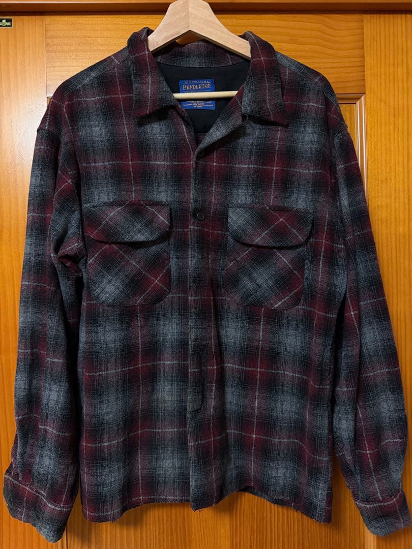 m*4様 オンブレ　Pendleton ウールチェックシャツ