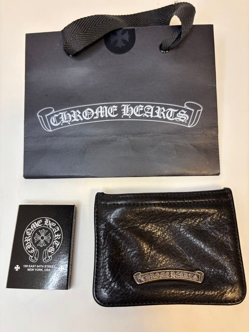 クロムハーツ チェンジパース ケース 小銭入れ ブラック