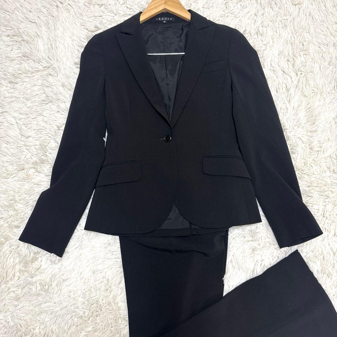 セオリー　theory セットアップ　スーツ　ブラック　黒　フォーマル Theory（スーツ）のフリマアイテム一覧