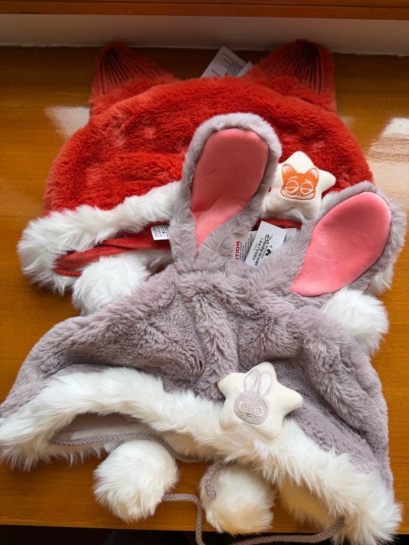 上海ディズニー ズートピア ファンキャップ ニック ジュディ セット