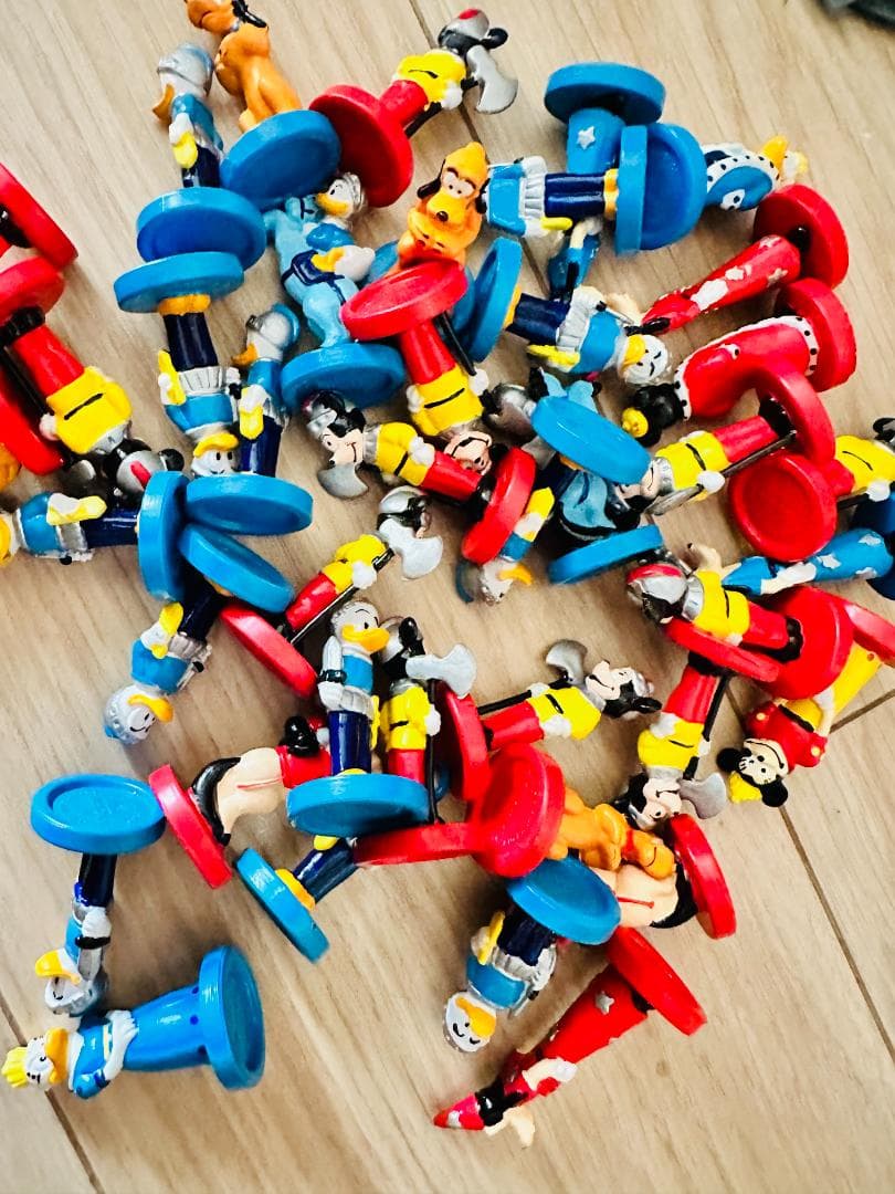 ディズニー シンデレラ城 88年製 ヴィンテージ ミッキー 40体セット