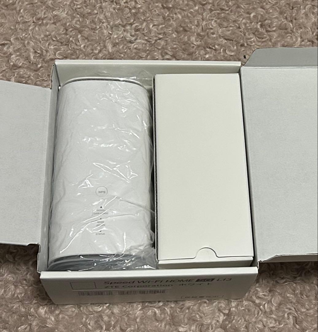 【25年3月購入】Speed Wi-Fi  5G L13