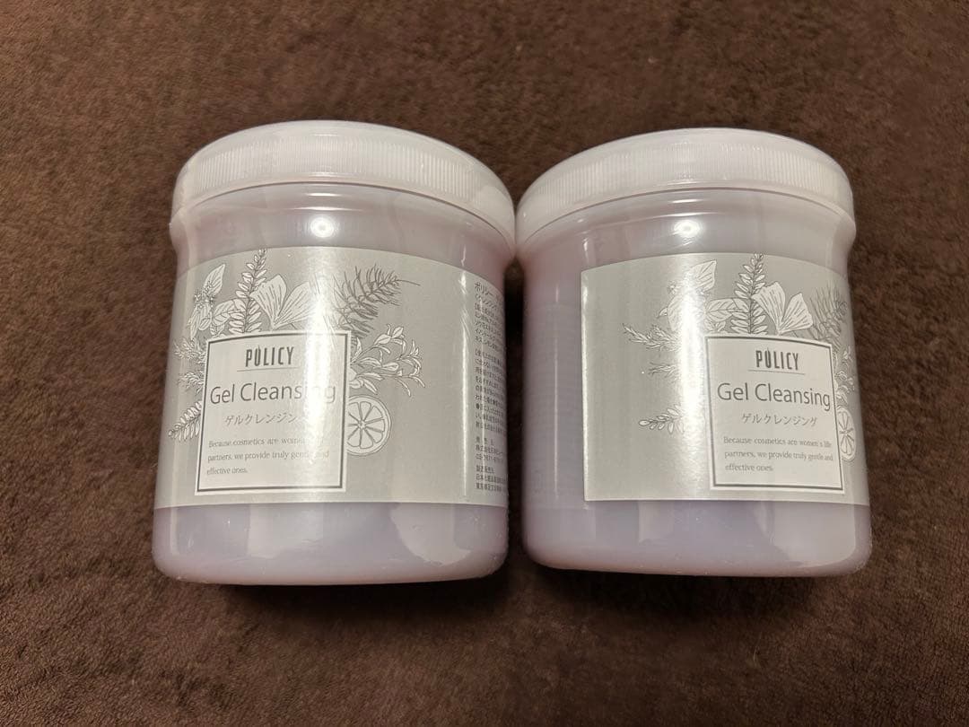 ポリシーゲルクレンジング業務用500g✖︎2個
