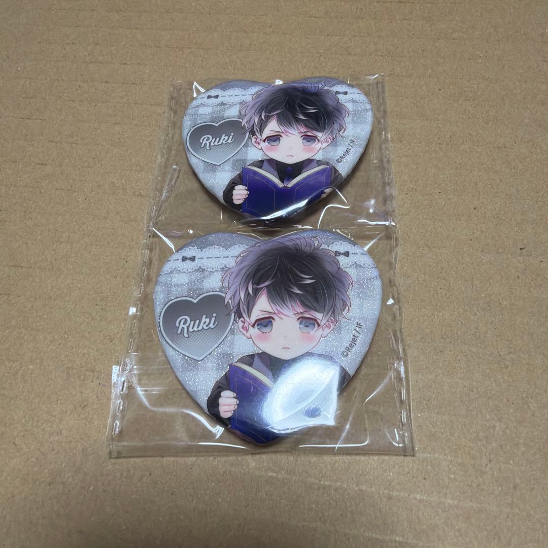 ディアラバ 缶バッジ ハート baby 無神ルキ - メルカリ