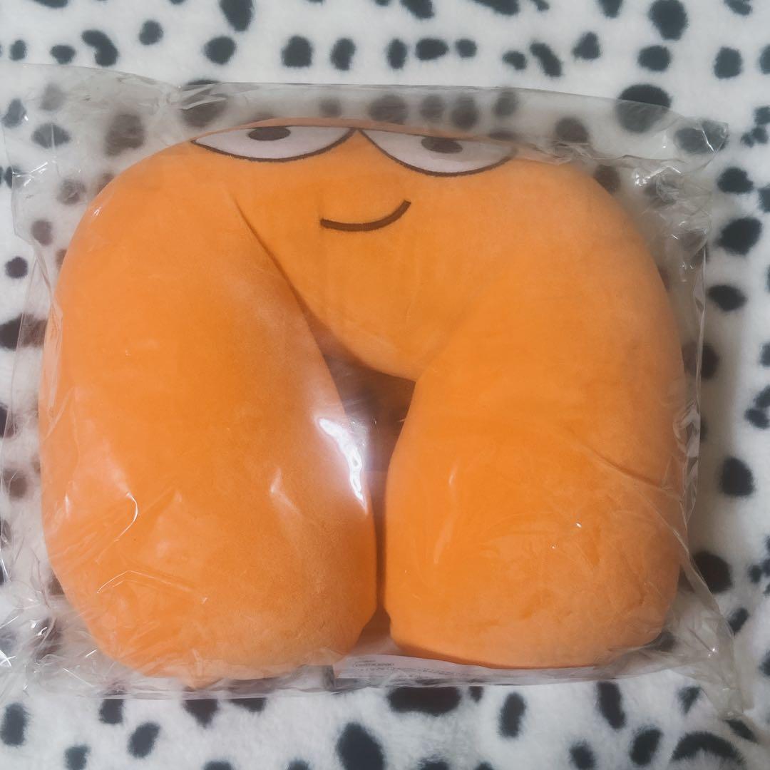 【処分予定有】ポルノグラフィティ　グッズ　ポレンジくんネックピロー