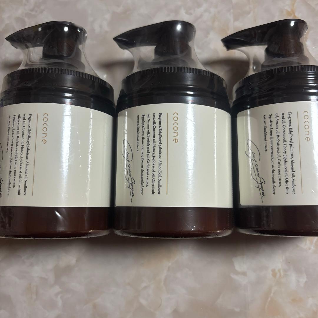 cocone クレイクリームシャンプー　3個セット