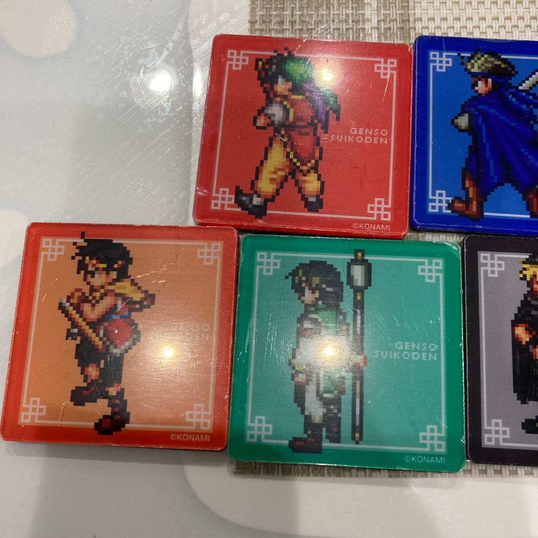 セリア 幻想水滸伝 アクリルマグネットコレクション7点セット seria