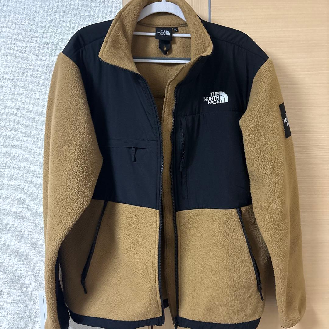 THE NORTH FACE フリースジャケット 黒/ベージュ