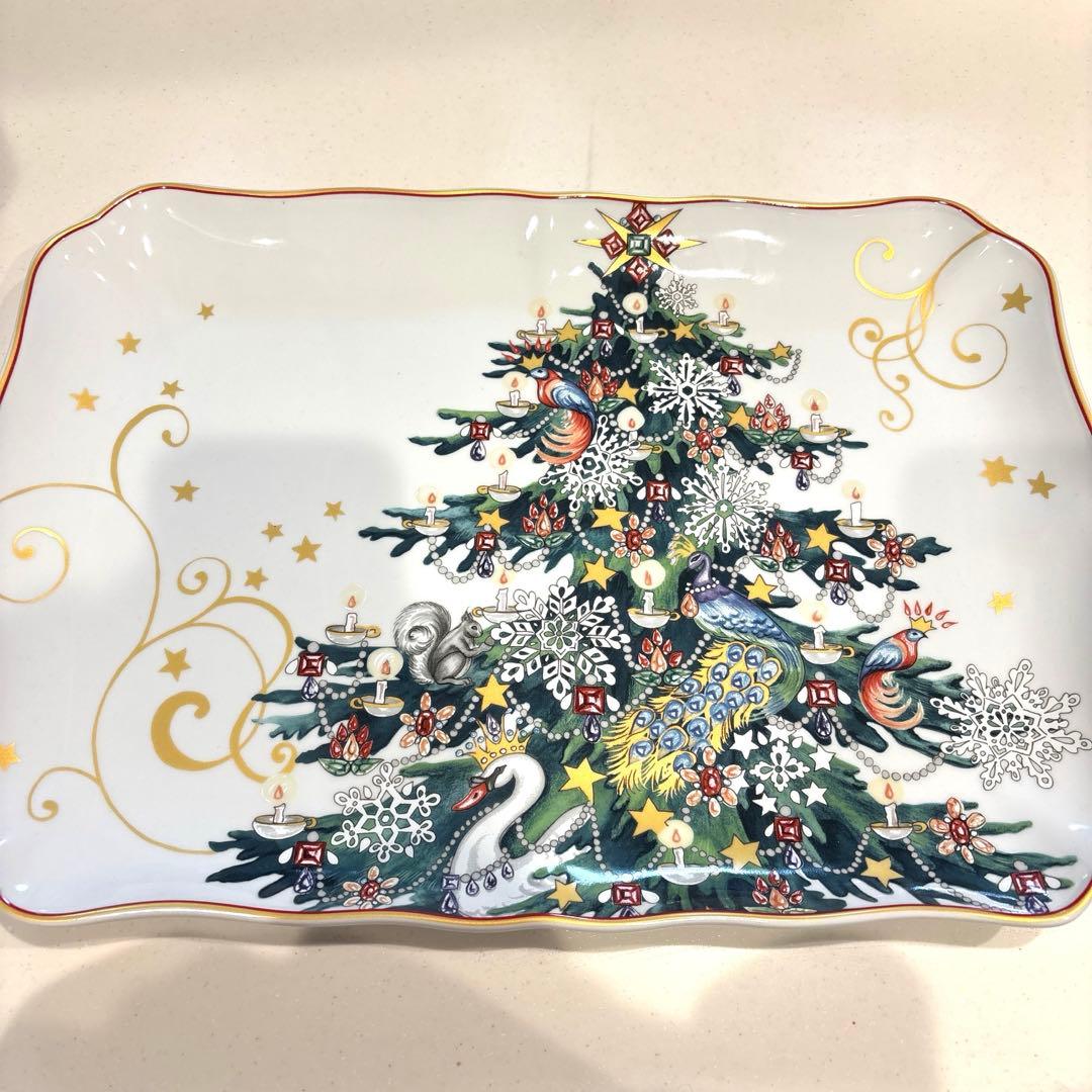 【新品】　WILLIAMS-SONOMA クリスマスプレート