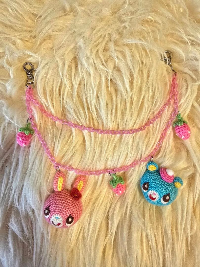 激レア⭐️MEZZO PIANO ⭐️みみぽぽ 編みぐるみ ストラップ 未使用品