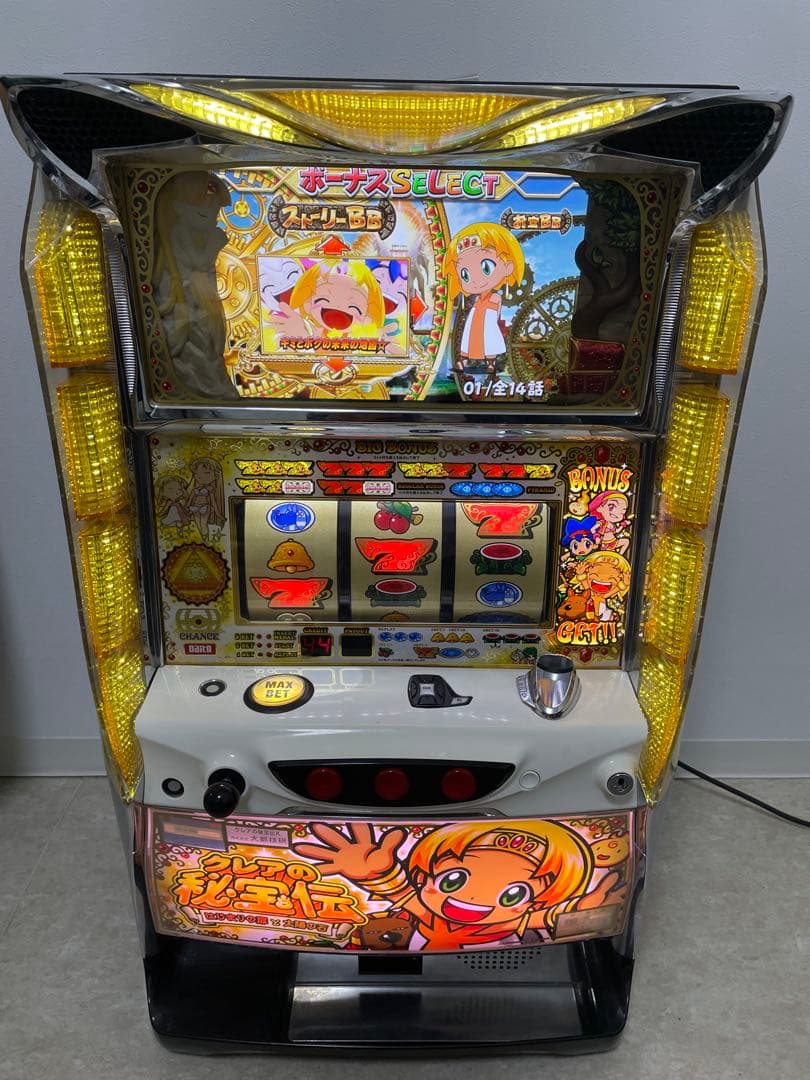 スロットクレアの秘宝伝 クレアの秘宝伝 女神の夢と魔法の遺跡 設定判別・天井