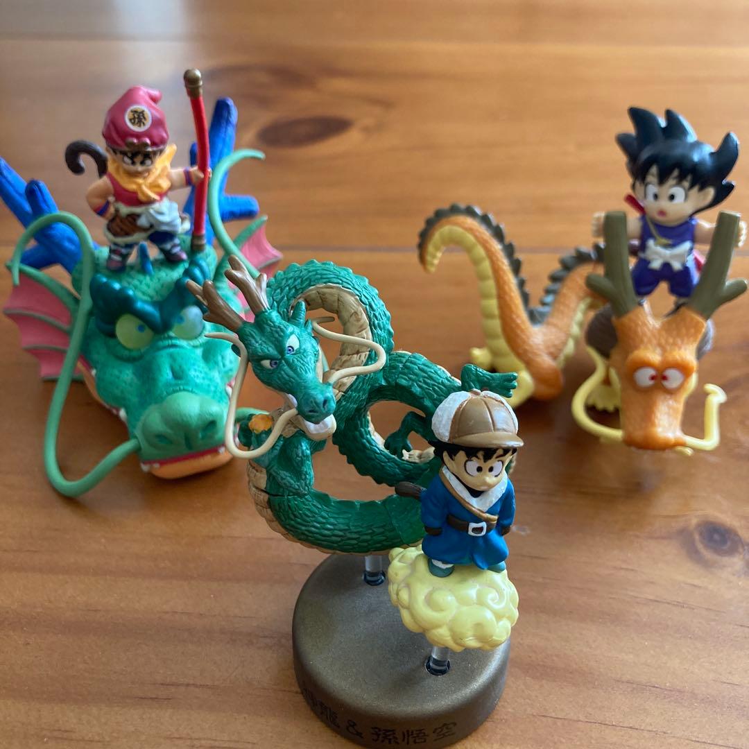 ドラゴンボール　悟空と神龍の3体セット
