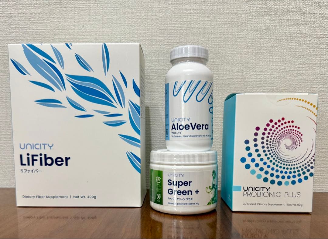 【新品未使用】ユニシティ クレンズ4点セット 腸活 ダイエット 年末年始に酷使した腸をリセットしたい－そんな声が多く聞かれるこの