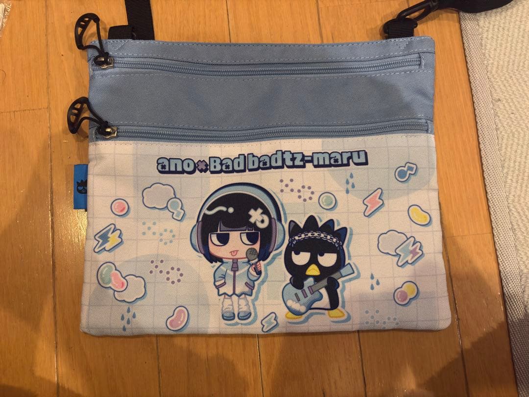 ano×Bad Badtz-Maru サコッシュ クリアマルチケースSS ano×バッドばつ丸【marimo craft ONLINE SHOP】