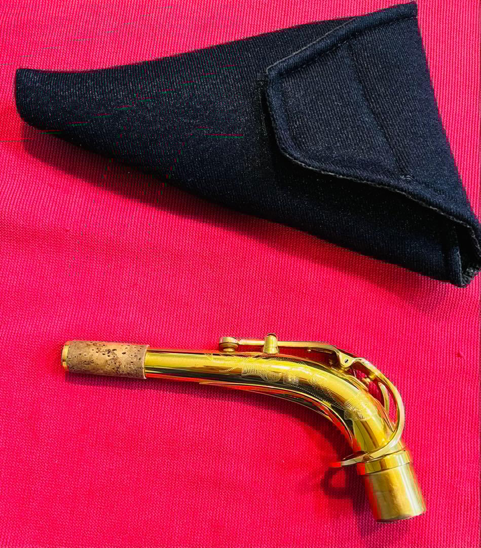 アルトサックス セルマー　ゴールドプレートネック（シリーズII）