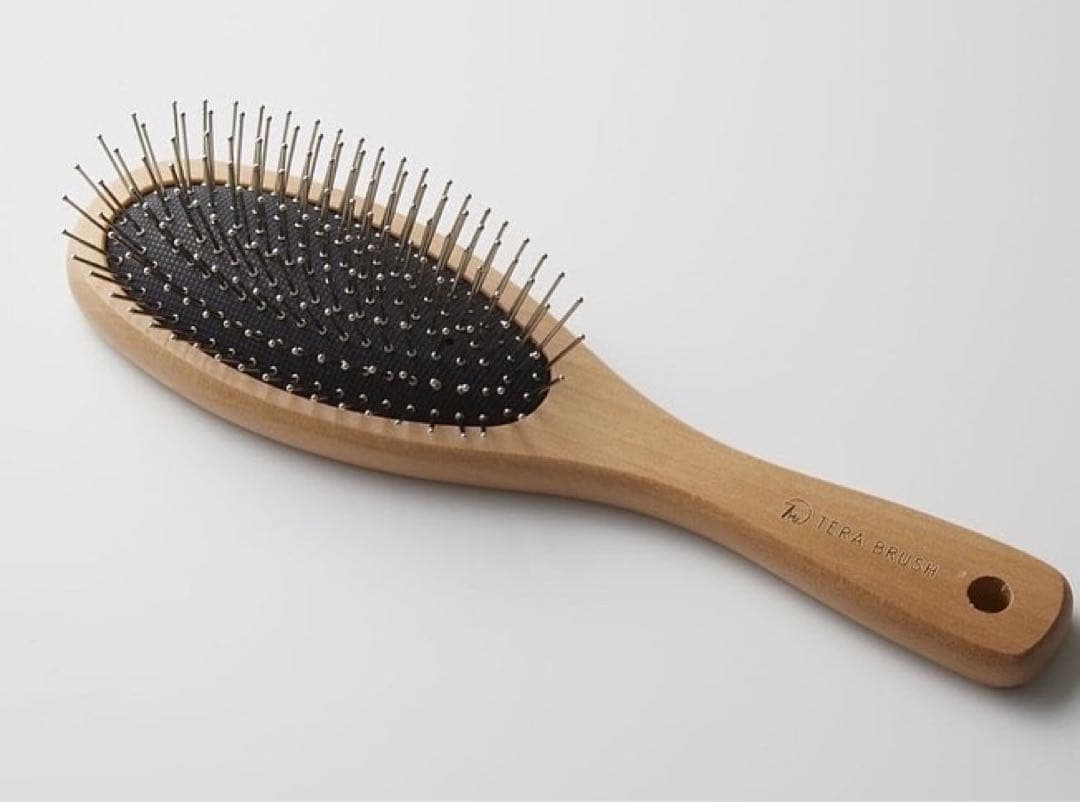 TERA BRUSH 木製ヘアブラシ トリートメント効果