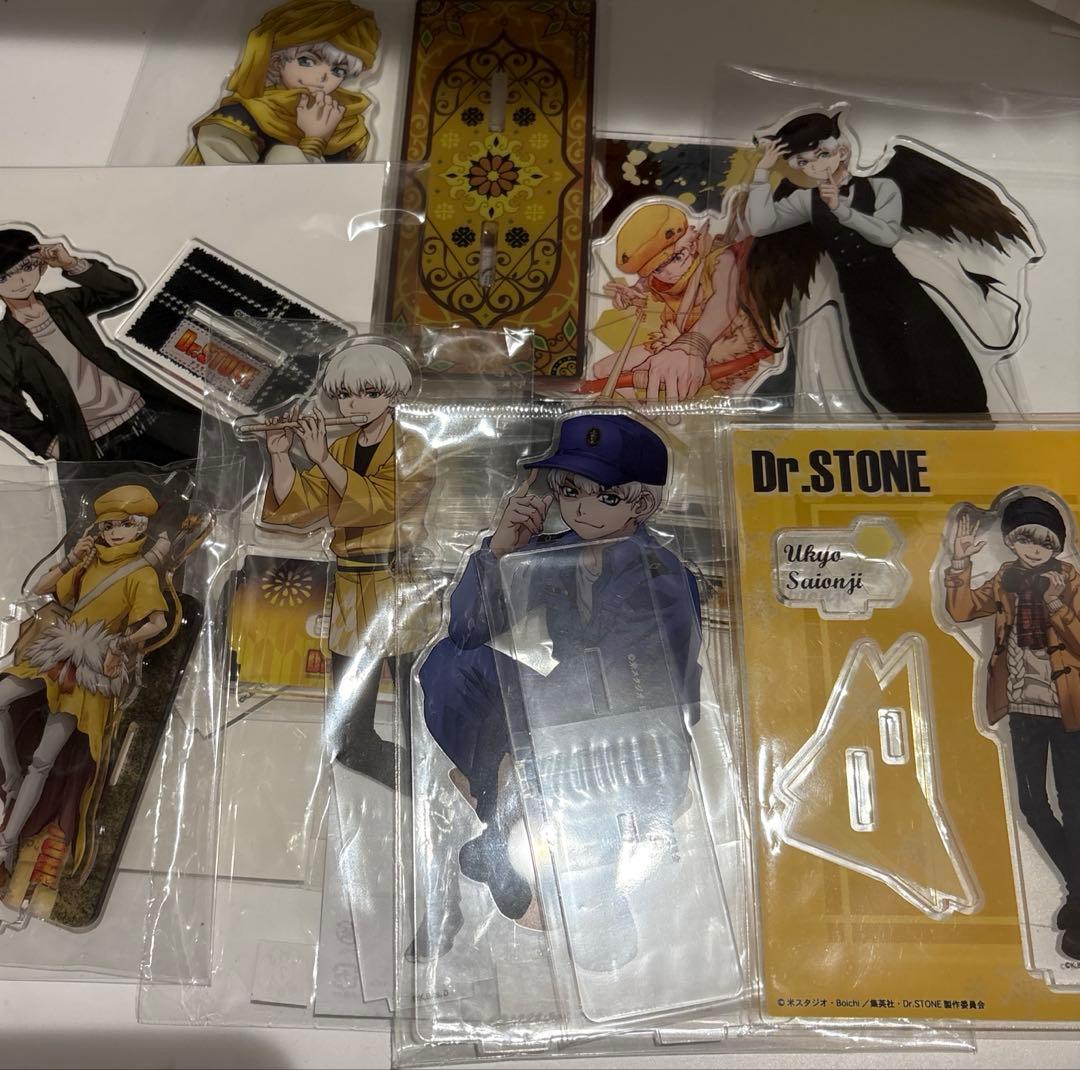 ドクターストーン 西園寺羽京 アクリルスタンド まとめ売り7点