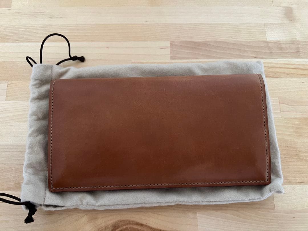 p*a様 SHELL CORDOVAN 2 シェルコードバン2ファスナー小銭入れ