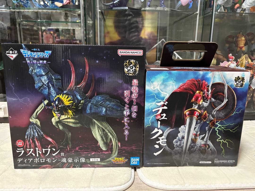 ディアボロモン デュークモン フィギュア　魂豪示像　一番くじ　デジモン