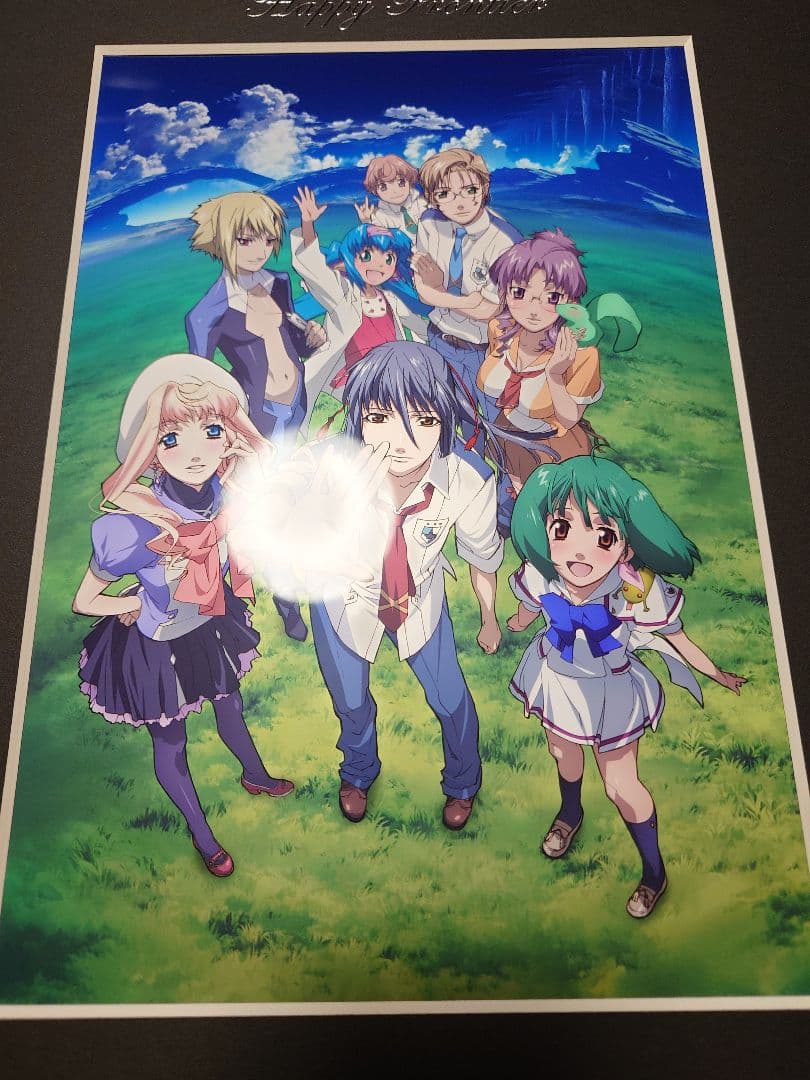 マクロスF　FC限定受注生産　江端里沙書き下ろし　クリスタルアートワークス