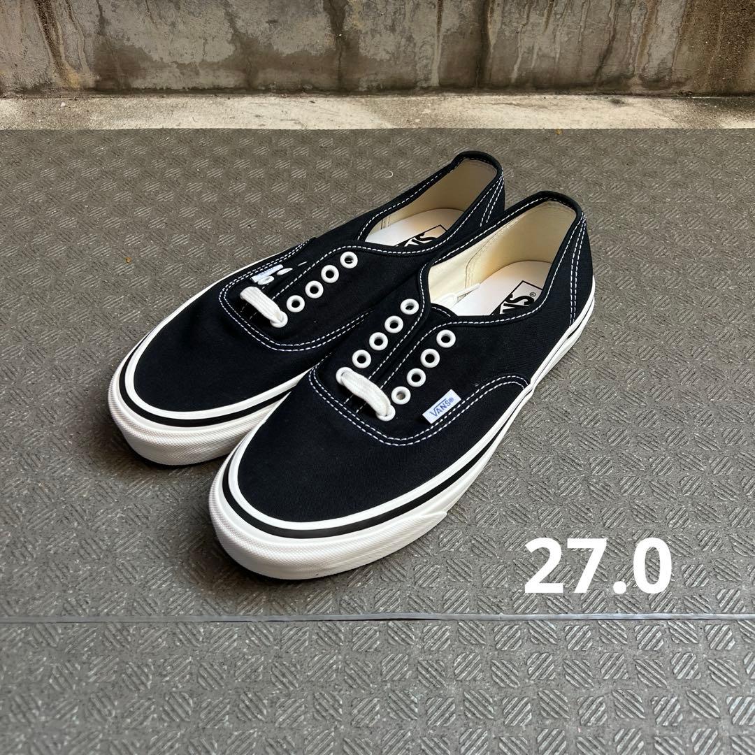 【新品】Vans Anaheim authentic 44DX 27.0cm黒