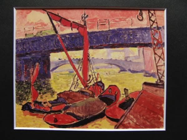 Derain、London:The Bridge、希少画集画、新品額付